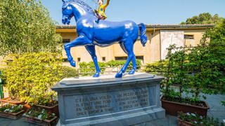 Cavallo Blu - museo grillo