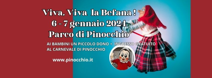 befana con pinocchio