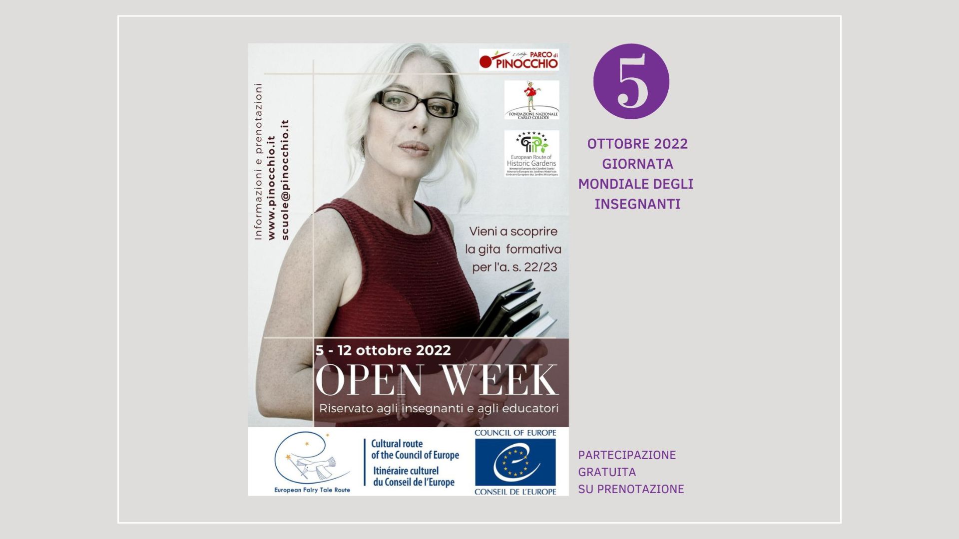 open week insegnanti