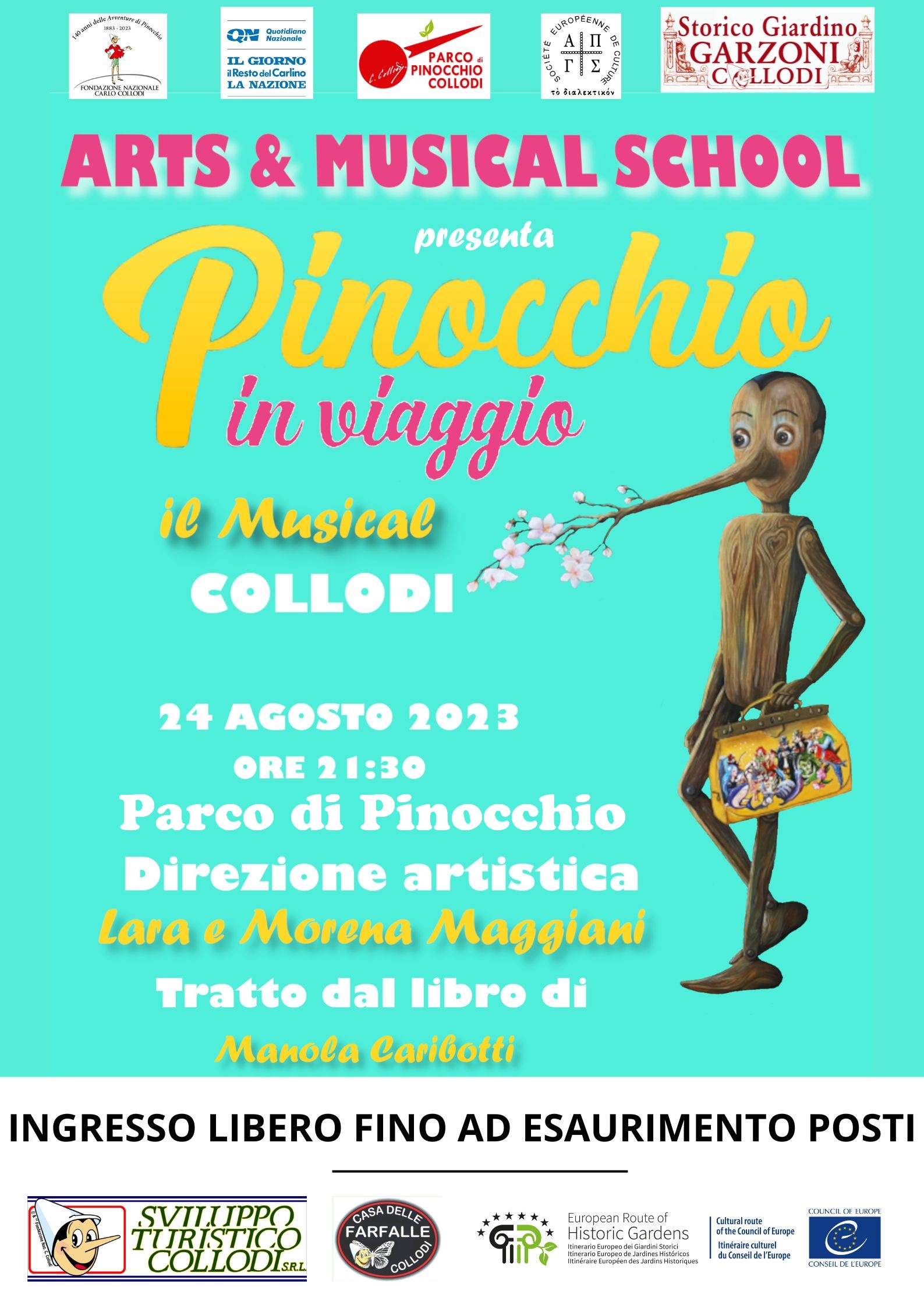 pinocchio in viaggio