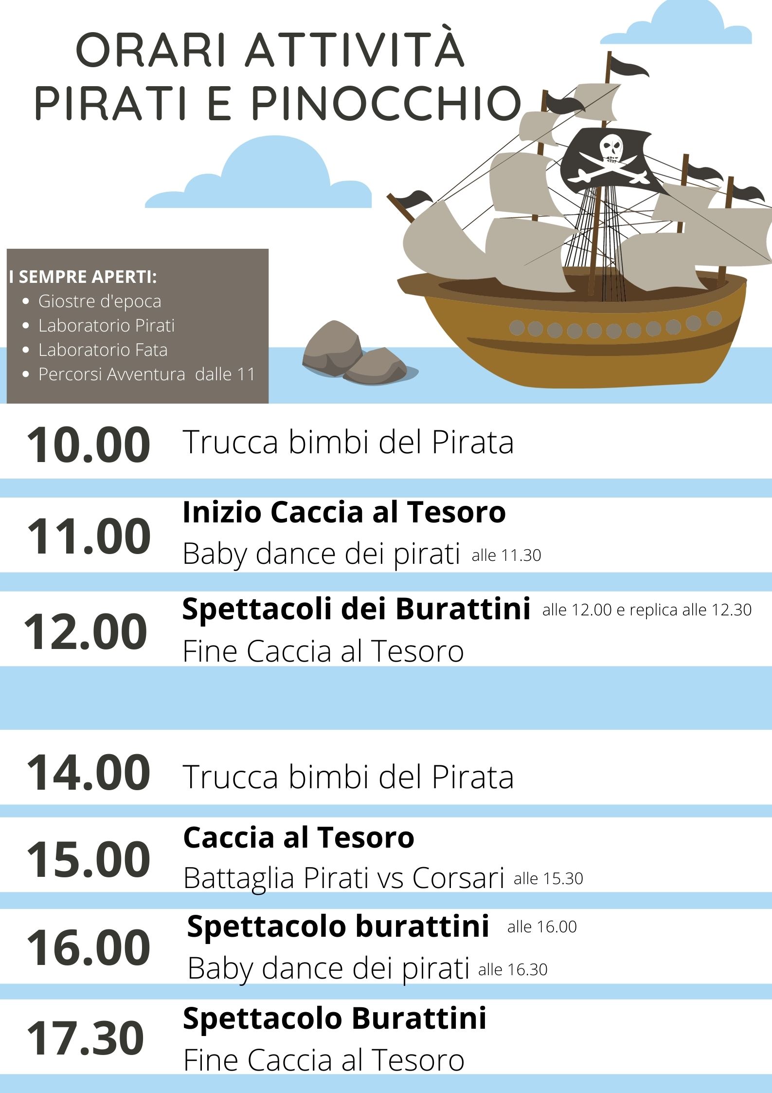PROGRAMMA PIRATI