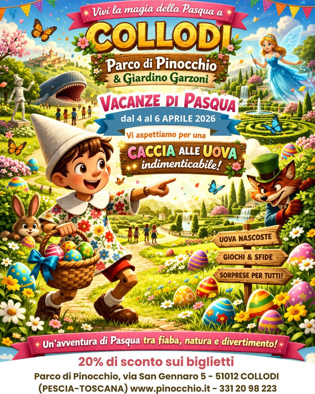 sconto del 20 sul biglietto