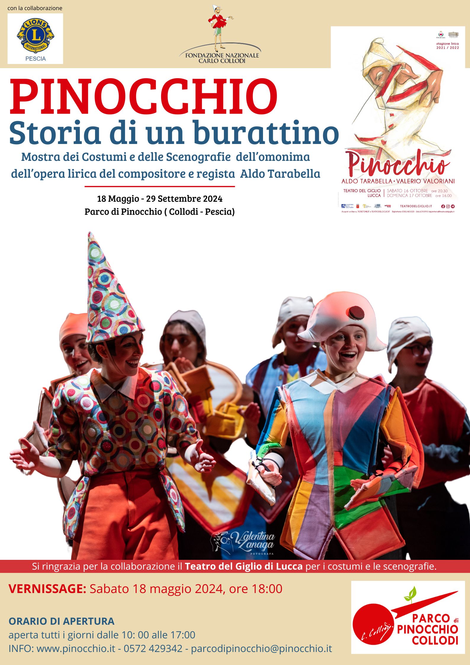 tarabella parco di pinocchio